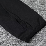 24/25 RMA Black  Kids  Half Pull Tracksuit  (童装、半拉链)
