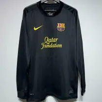 2011/2012 BAR Third Black  Long Sleeve  Retro Soccer Jersey