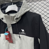 24/25 F705 CAMEL Black &White Single Layer Hooded Windbreaker (连帽）