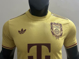 24/25 Bayern Yellow 125th Anniversary Edition  Player Version Soccer Jersey