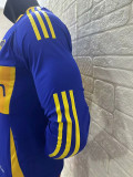 24/25 Boca Juniors Home Player Version Long Sleeve  Soccer Jersey(长袖)