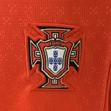 25/26 Portugal Home Kids  Soccer Jersey