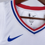 22/23 Clippers GEORGE #13 White Top Quality Hot Pressing NBA Jersey