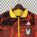 24/25  Tigres UANL Yellow & Red Double Sided Windbreaker (双面风衣)