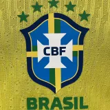 25/26 Brazil Home Long Sleeve  Player Version Soccer Jersey