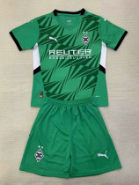 24/25 Monchengladbach Away Kids  Soccer Jersey