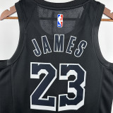 Lakers JAMES # 23 Black  Top Quality Hot Pressing NBA Jersey(Honor Edition)荣耀版
