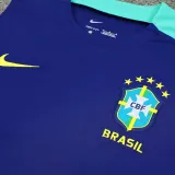 24/25  Brazil Blue Tank top and shorts suit