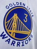 22/23 WARRIORS POOLE #3 White Top Quality Hot Pressing NBA Jersey (V领)