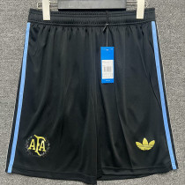 25/26  Argentina Anniversary Edition Black Shorts Pants