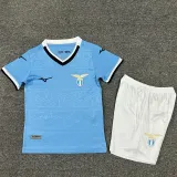 24/25  Lazio Home  Kids  Soccer Jersey