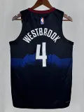 23/24 Nuggets #4Black City Edition Top Quality Hot Pressing NBA Jersey