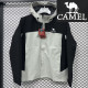24/25 F705 CAMEL Black &White Single Layer Hooded Windbreaker (连帽）