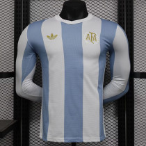 24/25 Argentina 50th Anniversary Edition Long Sleeve Player Version Soccer Jersey