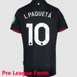 24/25 West Ham Away Fans Soccer Jersey