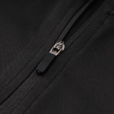 24/25  AL-Nassr black Half Pull special edition Tracksuit B791 (半拉链)