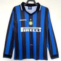 1997/1998 INT Home  Long Sleeve  Retro Soccer Jersey