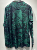 2023 Italy Special Edition Green Long Sleeve Soccer Jersey (长袖)