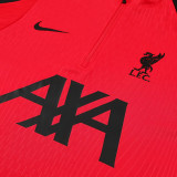 24/25  LIV Red Player version Half Pull Tracksuit  (球员版、半拉链)