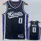 23/24 Kings MONK #0 Black Top Quality Hot Pressing NBA Jersey