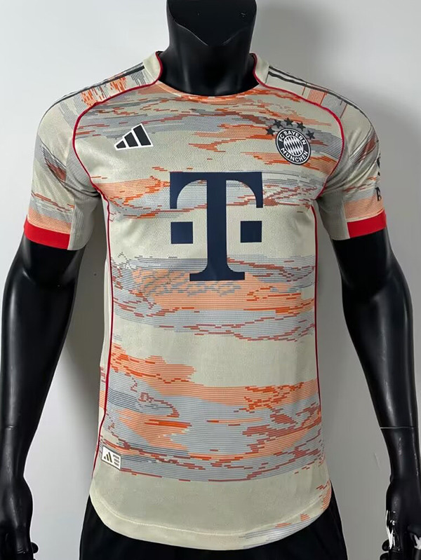 25/26  Bayern Away Player Version Soccer Jersey
