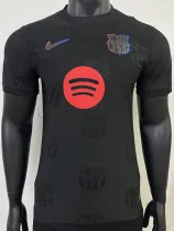 25/26 BAR Black Team Logo Special Edition  Player Version Soccer Jersey