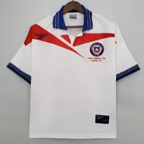 1998 Chile Away Retro  Soccer Jersey（98小字）