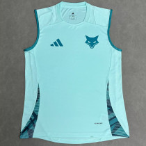 25/26 Cruzeiro Light Green  vest  Training shirts背心