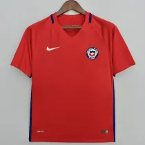 1998 Chile Home Retro  Soccer Jersey （98小字）