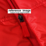 2022 Belgium Red Hooded Cotton Coat 棉衣