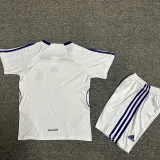 2007/2008  RMA Home Kids Retro Soccer Jersey