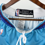 23/24 HORNETS Retro Blue Shorts Pants