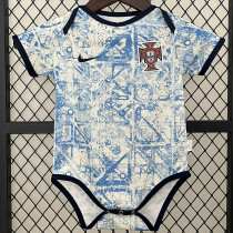 24/25  Portugal Away Baby Infant Crawl Suit