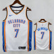 22/23 OKC Thunder HOLMGREN #7 White Top Quality Hot Pressing NBA Jersey