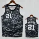 Sa Spurs DUNCAN # 21 Camouflage Top Quality Hot Pressing NBA Jersey