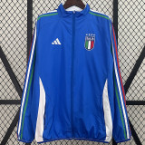 24/25  Italy White & Blue Double Sided Windbreaker (双面风衣)