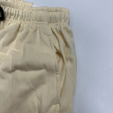 24/25 JOR Yellow Cotton shorts(003、前小英文标、全棉)