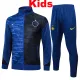 24/25 INT Light Royal Blue Kids Inkjet Jacket Tracksuit#E957(童装)
