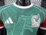 25/26 Mexico  Special Edition Green Player Version  Soccer Jersey
