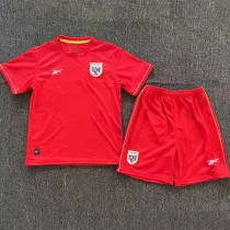 24/25  Panama Home Red Kids Soccer Jersey（圆领）