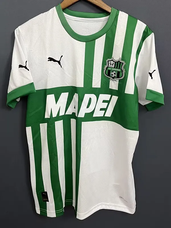 22/23 Sassuolo Away White Fans Soccer Jersey