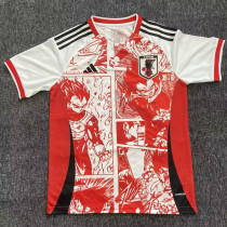 25/26 Japan Dragon Ball Round Neck Red Fans  Soccer Jersey