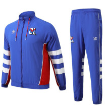 24/25  Lyon Royal Blue Retro Sports suit