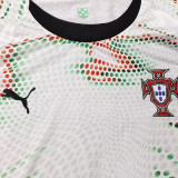 25/26 Portugal Away  Player Version Kids Soccer Jersey