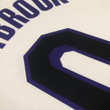 22/23 LAKERS WESTBROOK #0 White City Edition Top Quality Hot Pressing NBA Jersey