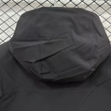 24/25 F703 Disant Black Single Layer Windbreaker(连帽冲锋衣）