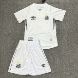 24/25 Santos FC Home  Kids Soccer Jersey(Print All Sponsor)(新全广告、背上NVA~SRTE)