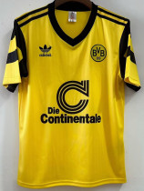 1990 Dortmund Home Retro Soccer Jersey