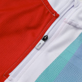 24/25 ARS Red & Blue Jigsaw puzzle Half Pull Tracksuit # B985 (半拉链)# B985