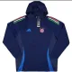 24/25 Bayern Royal Blue Hooded Windbreaker